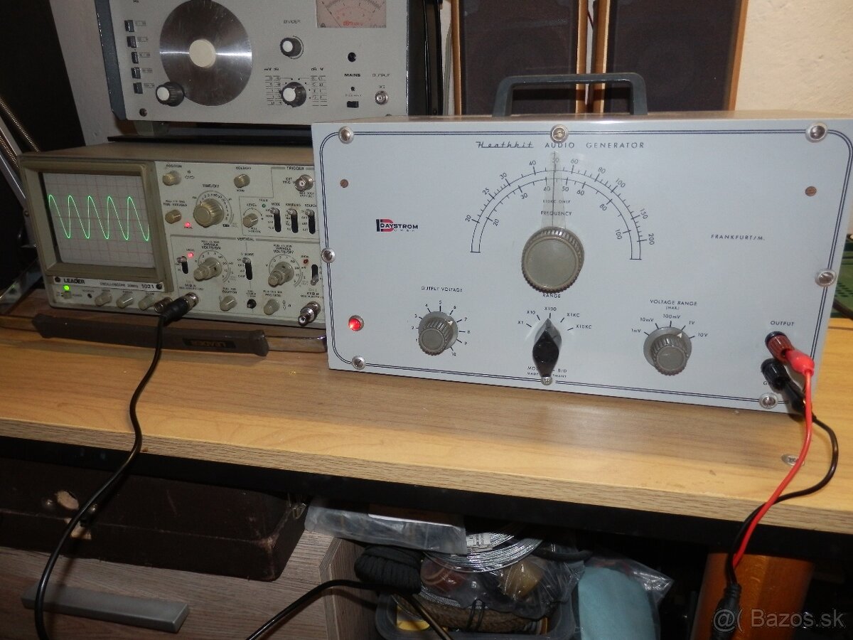 Aaudio generátor Heathkhit AG-8/D.