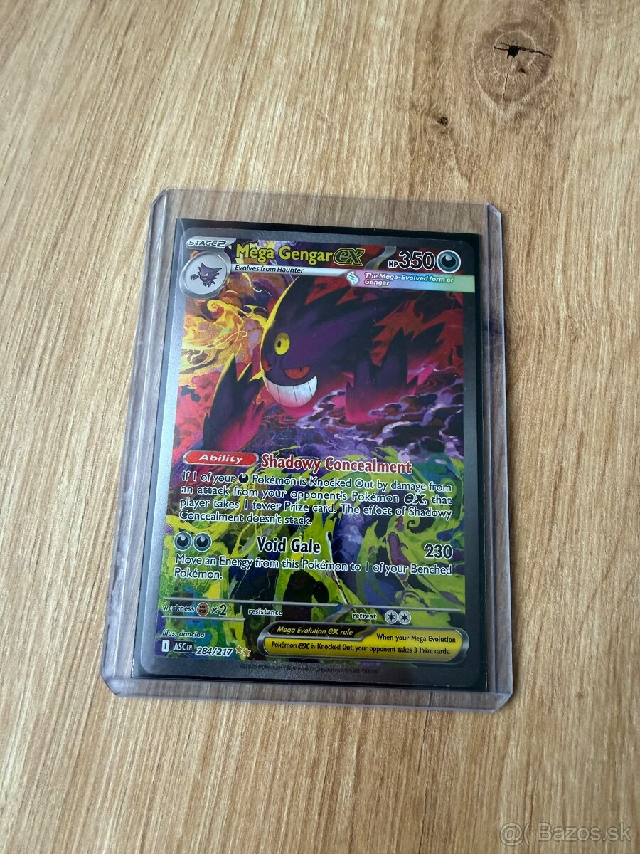 Pokemon Mega Gengar ex 284/217