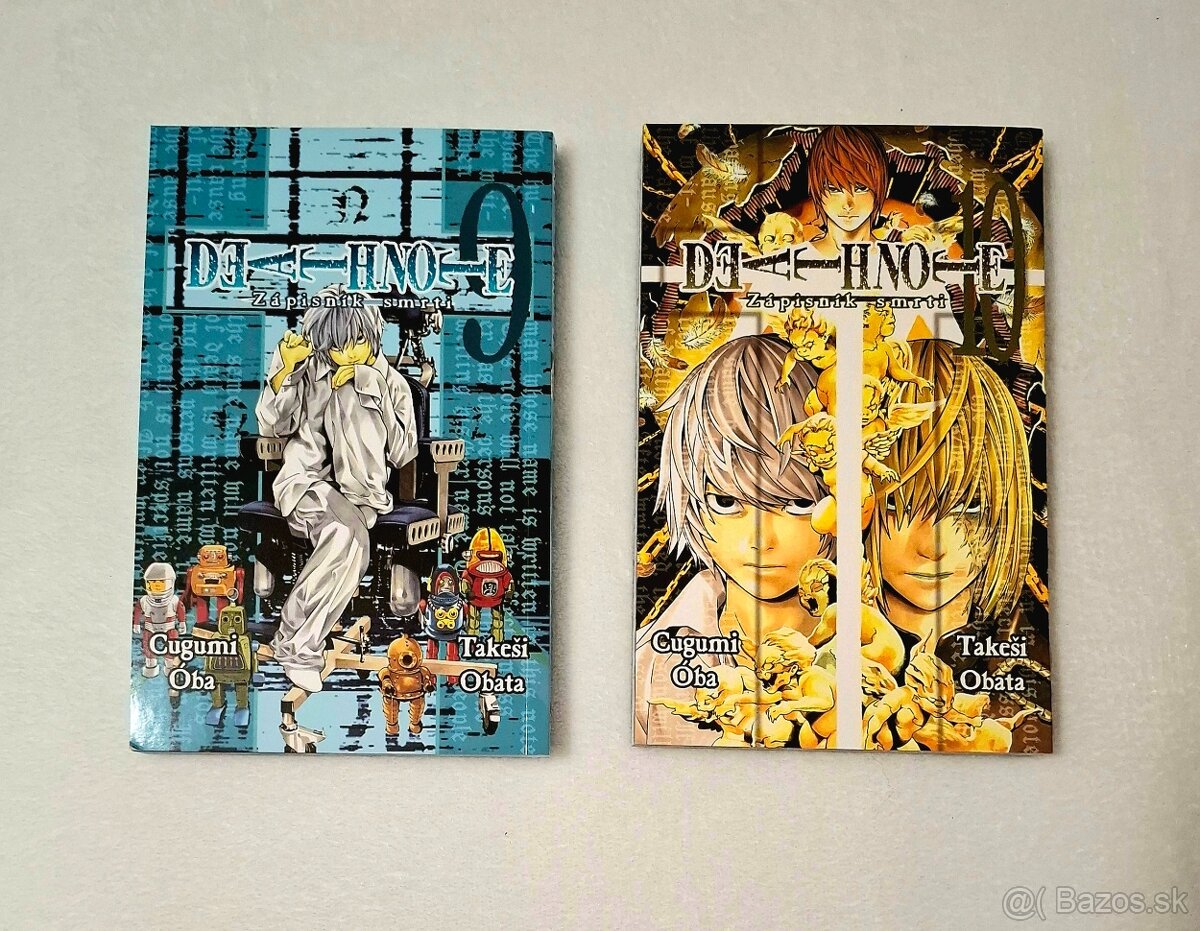 Death note 9 a 10 - Denník smrti
