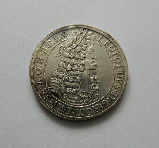 Predám 1 toliar 1701 Hall Leopold I.