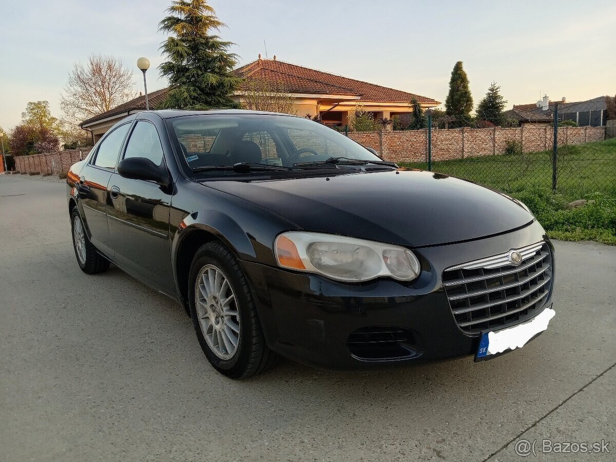 Predám Chrysler Sebring LX 2.4. Benzín+LPG 112 kw rok 2005