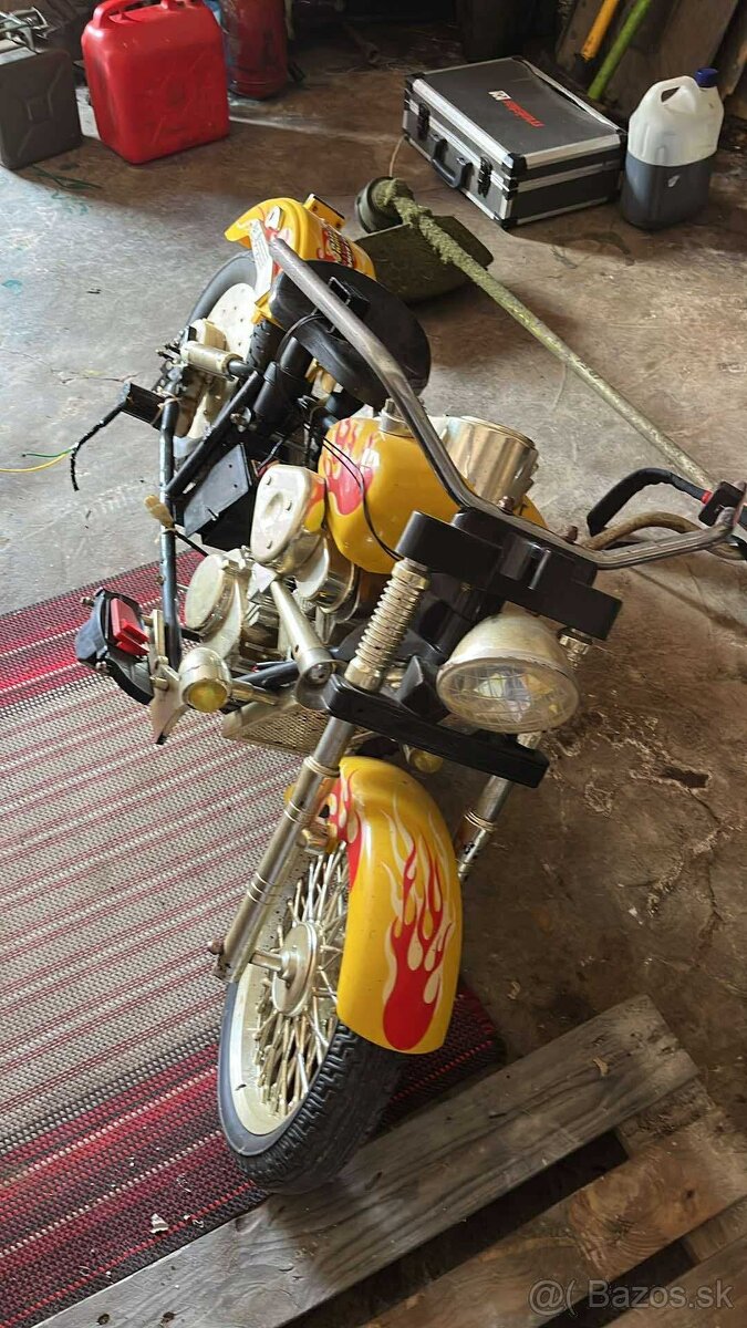 elektrickú motorku – zberateľský retro kúsok