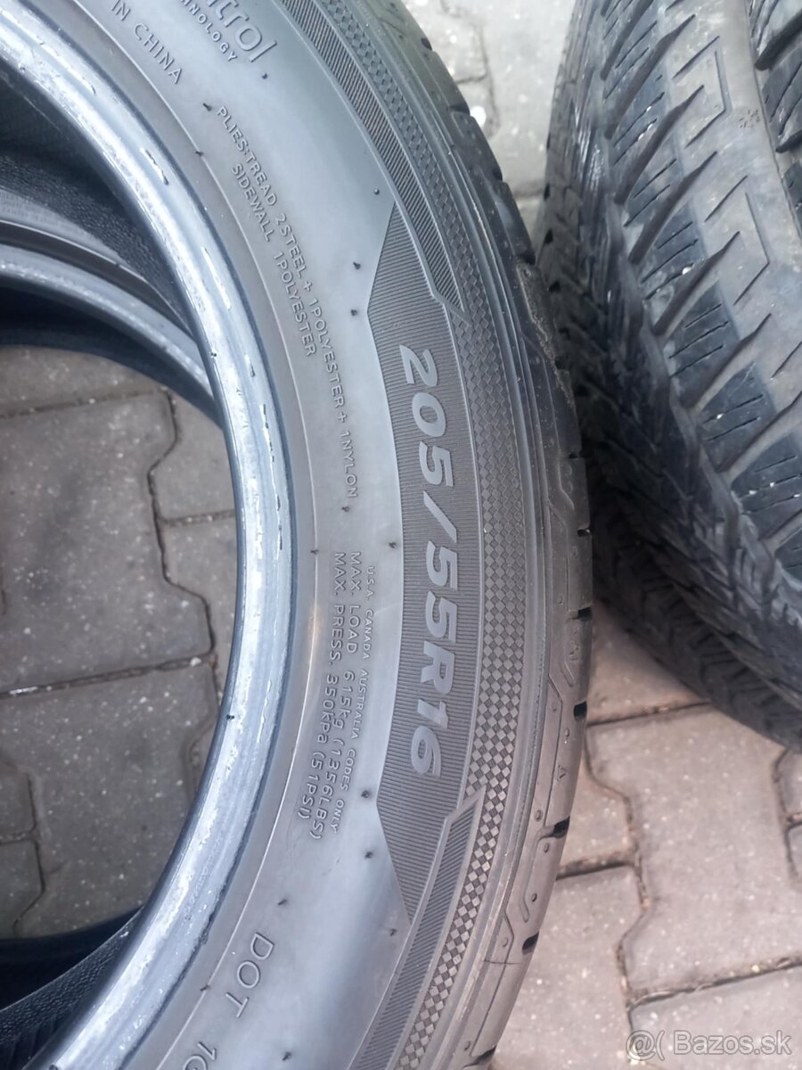 Pneumatiky letné 2ks - HANKOOK 205/55/R16