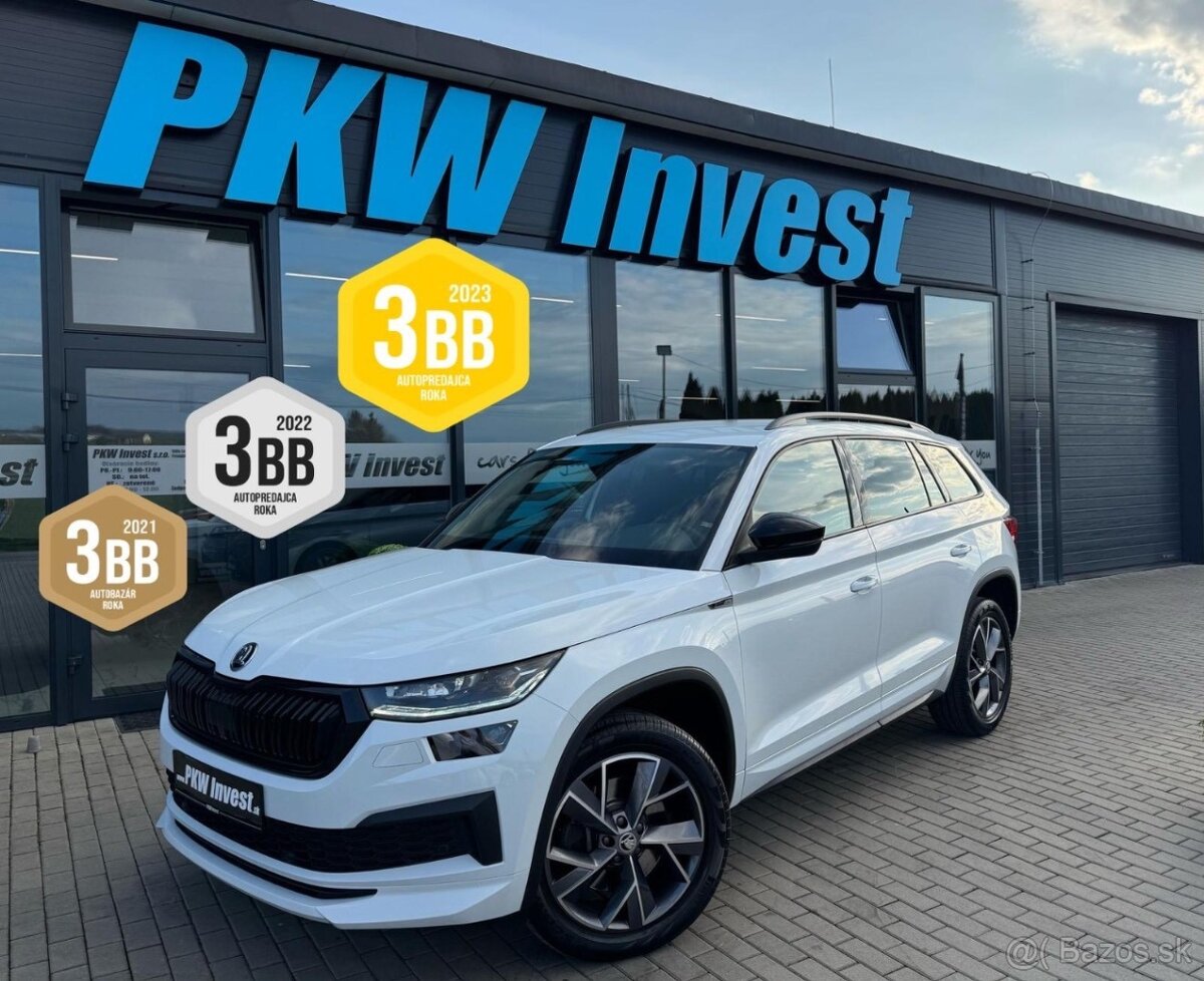 Škoda Kodiaq 2.0TDi 200PS DSG 4x4 Sportline