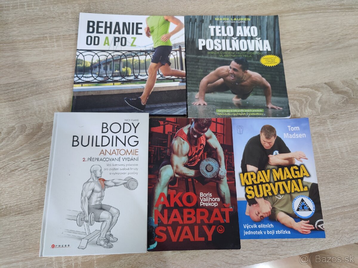 Knihy - Beh, posilňovanie, cvičenie