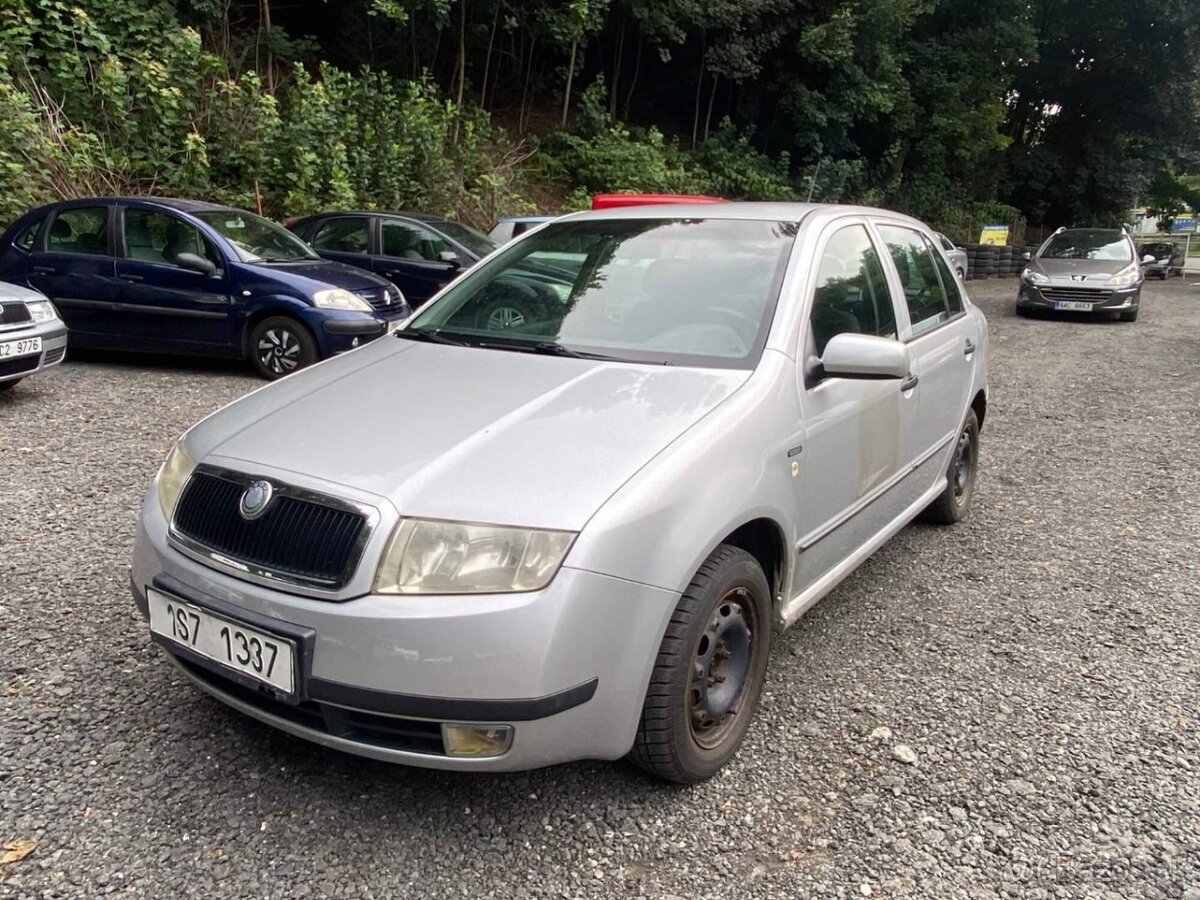 Škoda Fabia 1.2 12V 47kW 1.majitel tažné el.okna ČR 148tkm