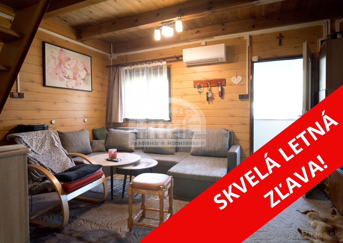 Dvojpodlažná chata na Zemplínskej Šírave – Biela Hora
