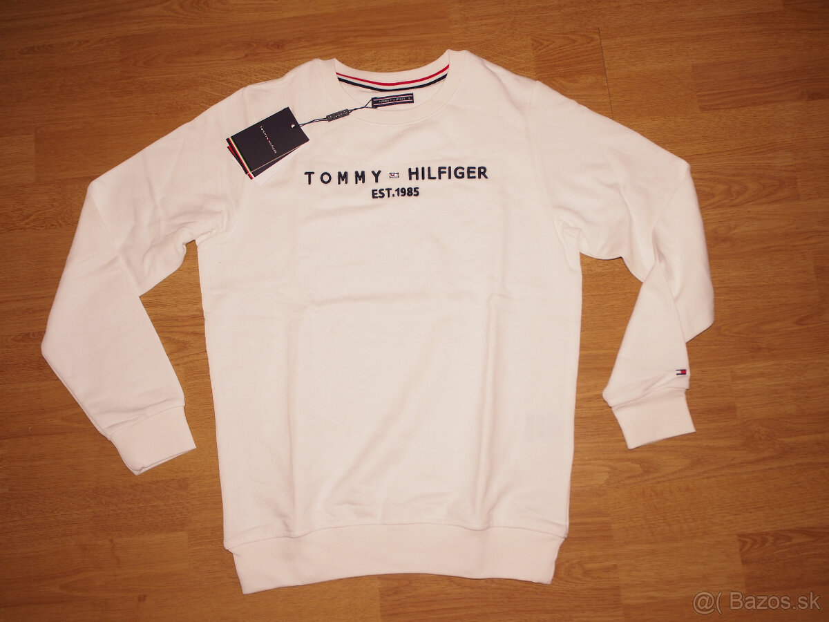 Tommy Hilfiger dámska biela mikina
