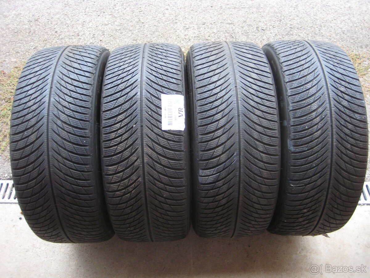 4ks zánovné 255/45 R20 105V Michelin Pilot Alpin 5 SUV 7mm