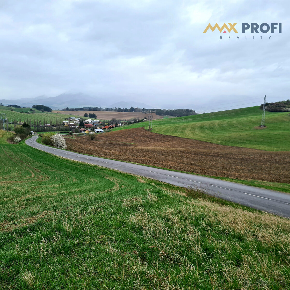 Na predaj, pozemok 5966m2, Turčianske Jaseno, okres Martin