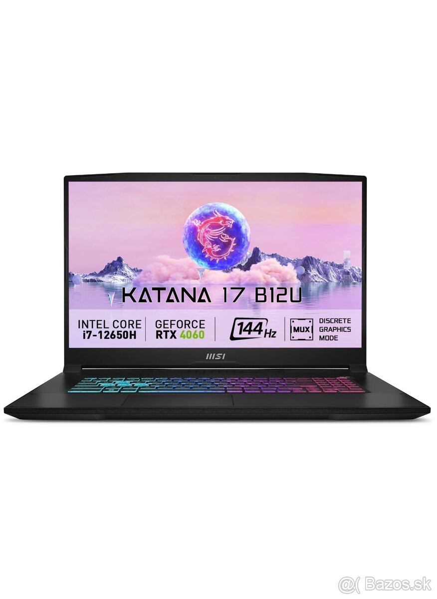 MSI Katana 17 B12VFK-458CZ