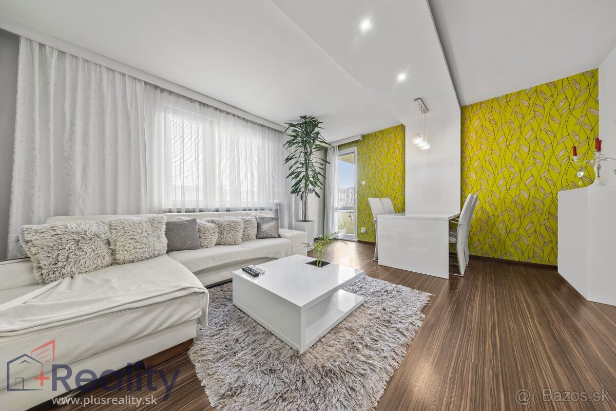 PLUS REALITY| Trojizbový byt s loggiou v DS na predaj