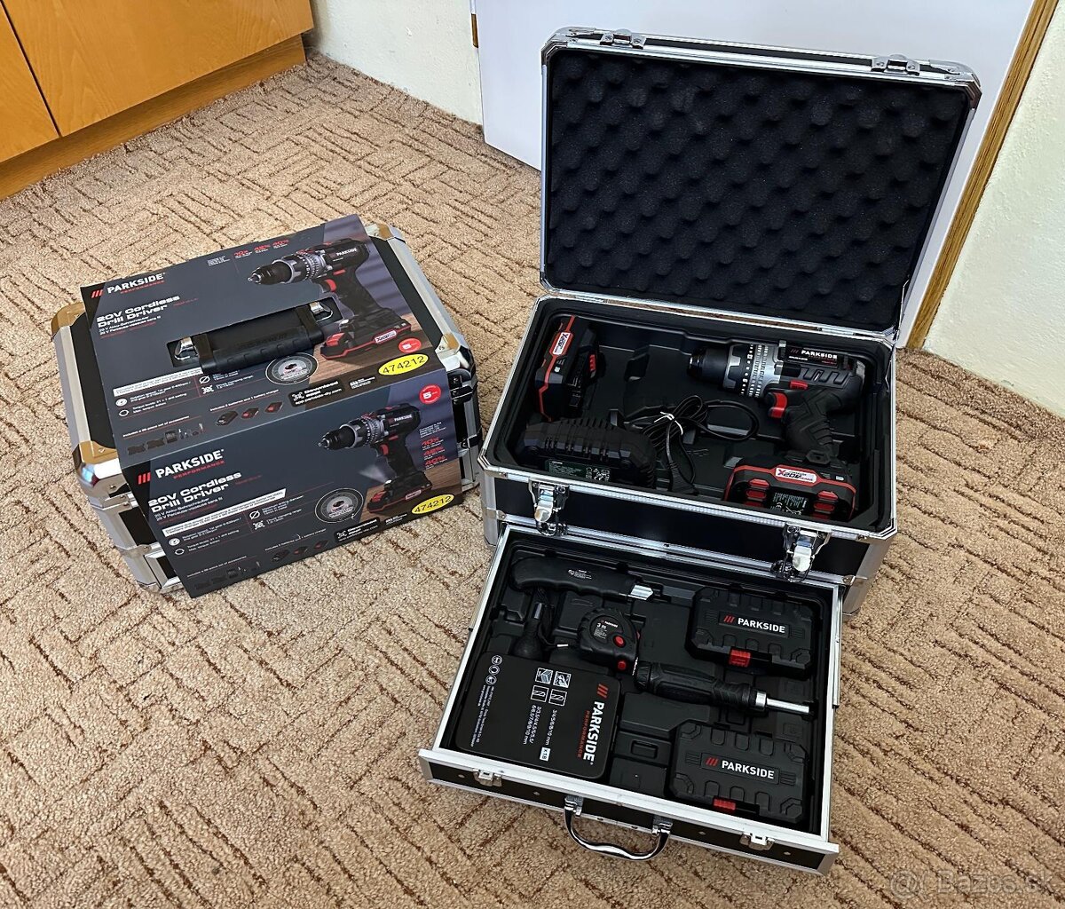 Parkside Performance AKU vŕtačka