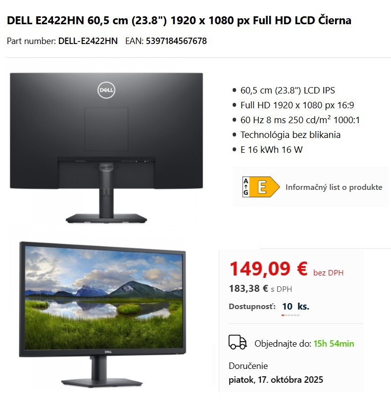 24" Philips LCD 24 palcový