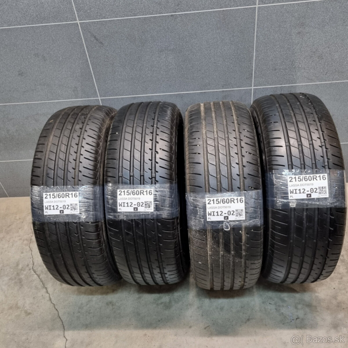 Letné pneumatiky 215/60 R16 LASSA