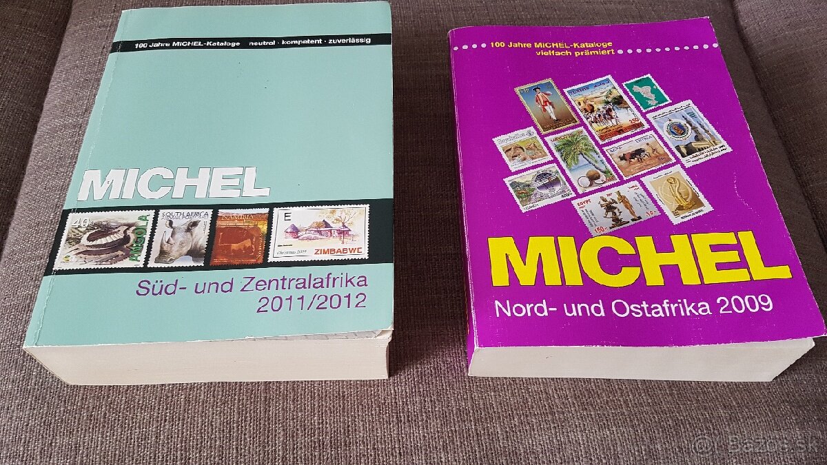 Predam používané katalógy Michel