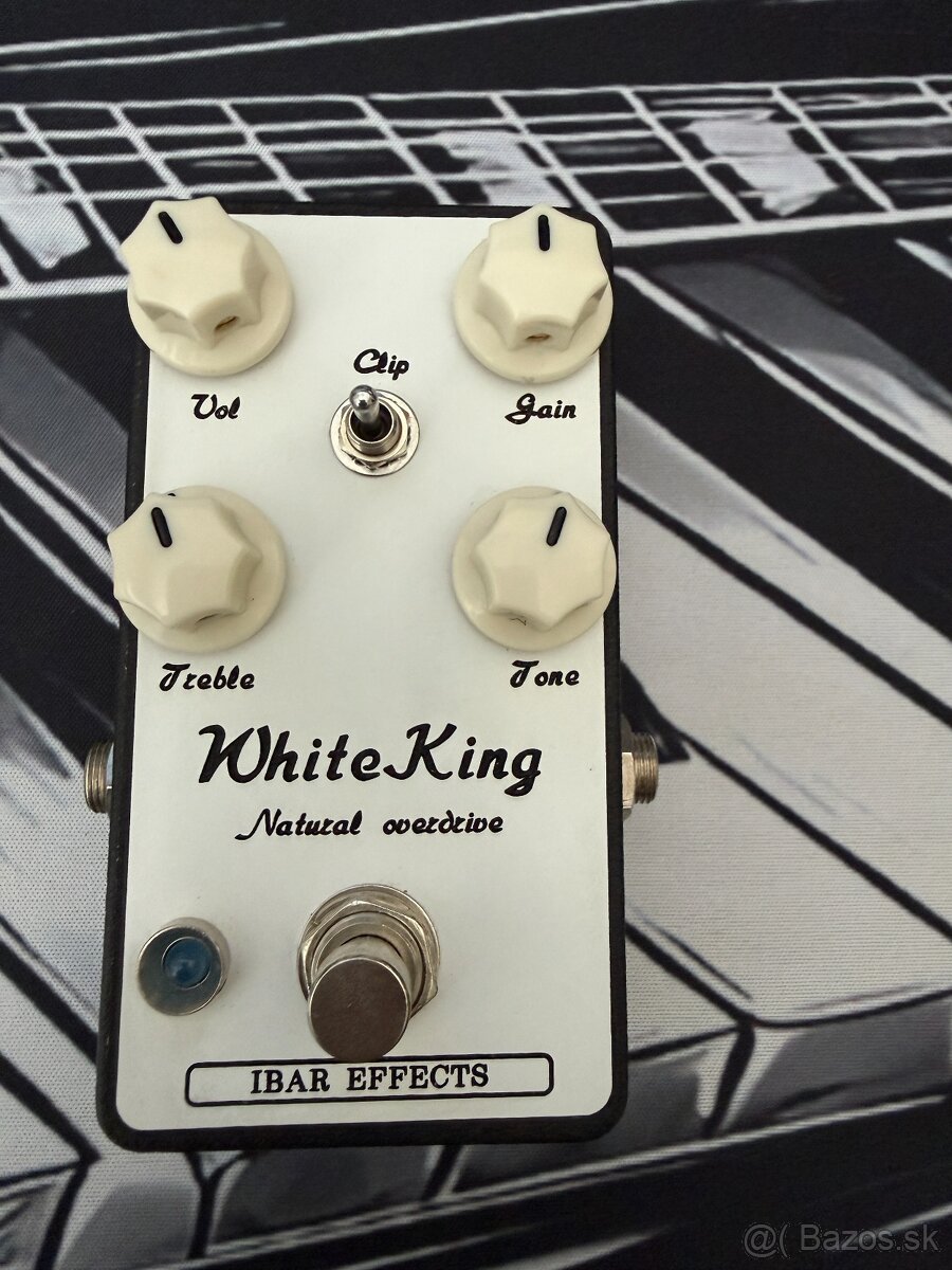 IBAR - transparentný overdrive White KING