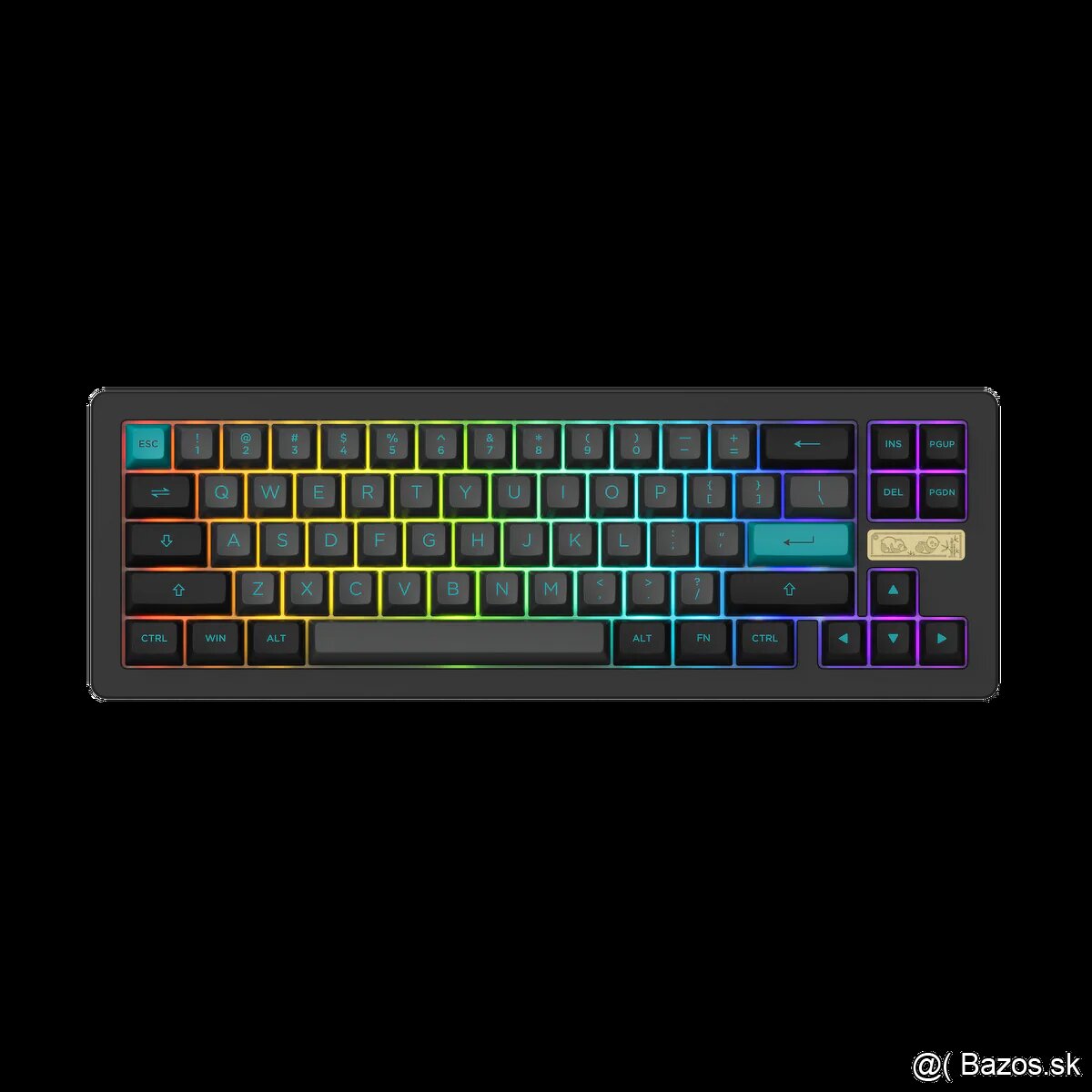 Akko ACR Pro 68 Black & Cyan