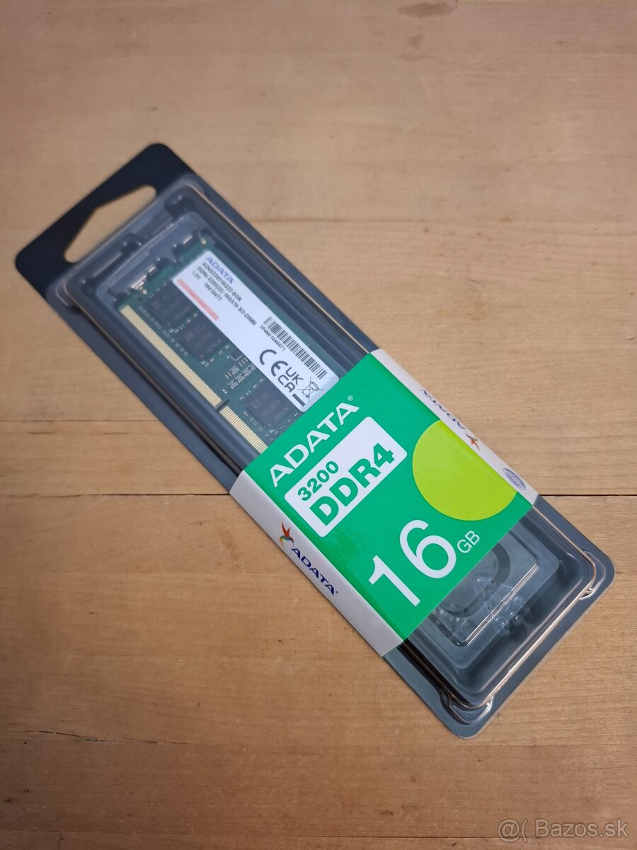 Predam SODIMM adata 16GB DDR4 PC3200 pre notebook