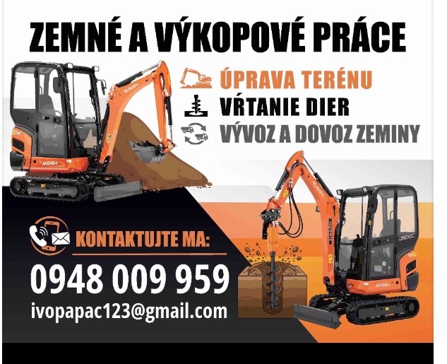 Zemné a výkopové práce