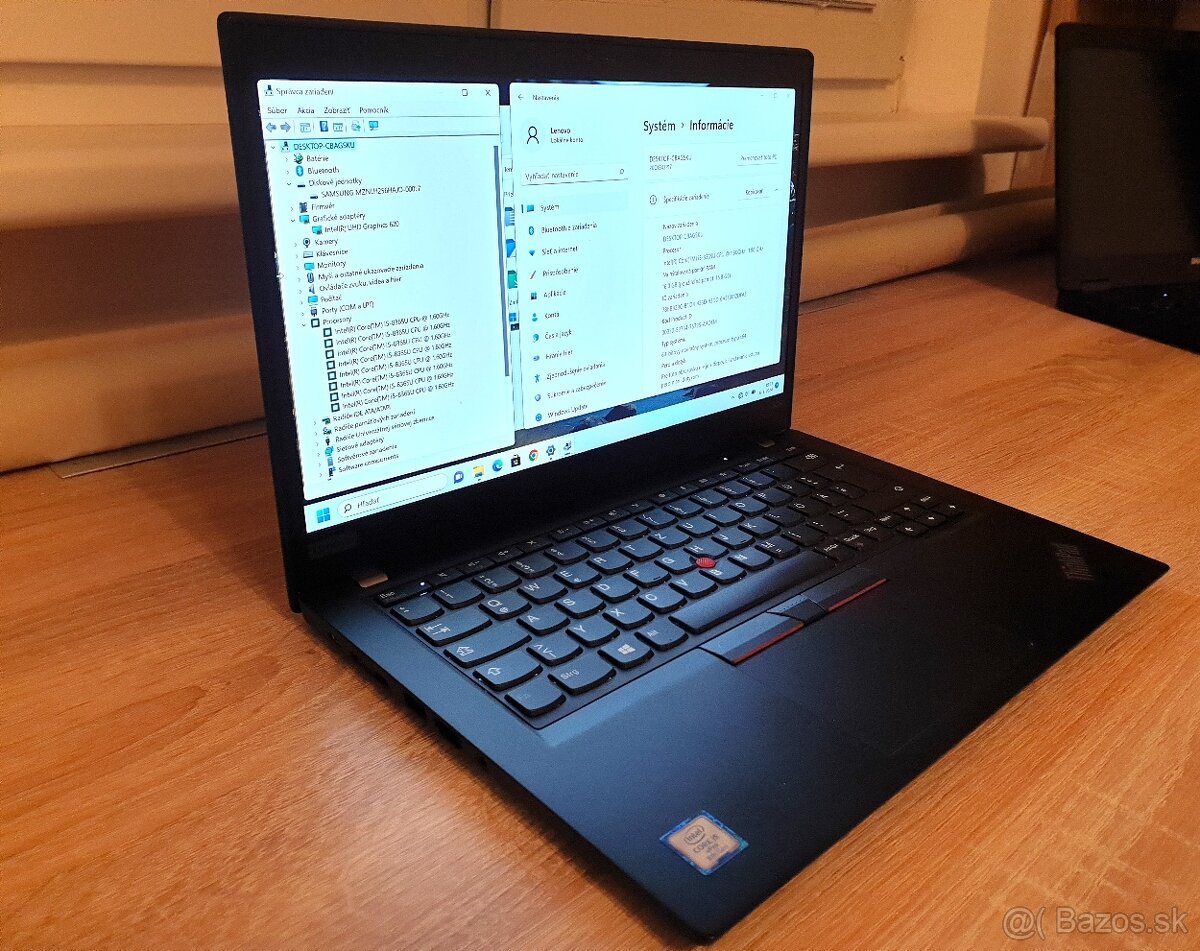 kompaktný ultrabook Lenovo ThinkPad x390 16GB/256GB SSD