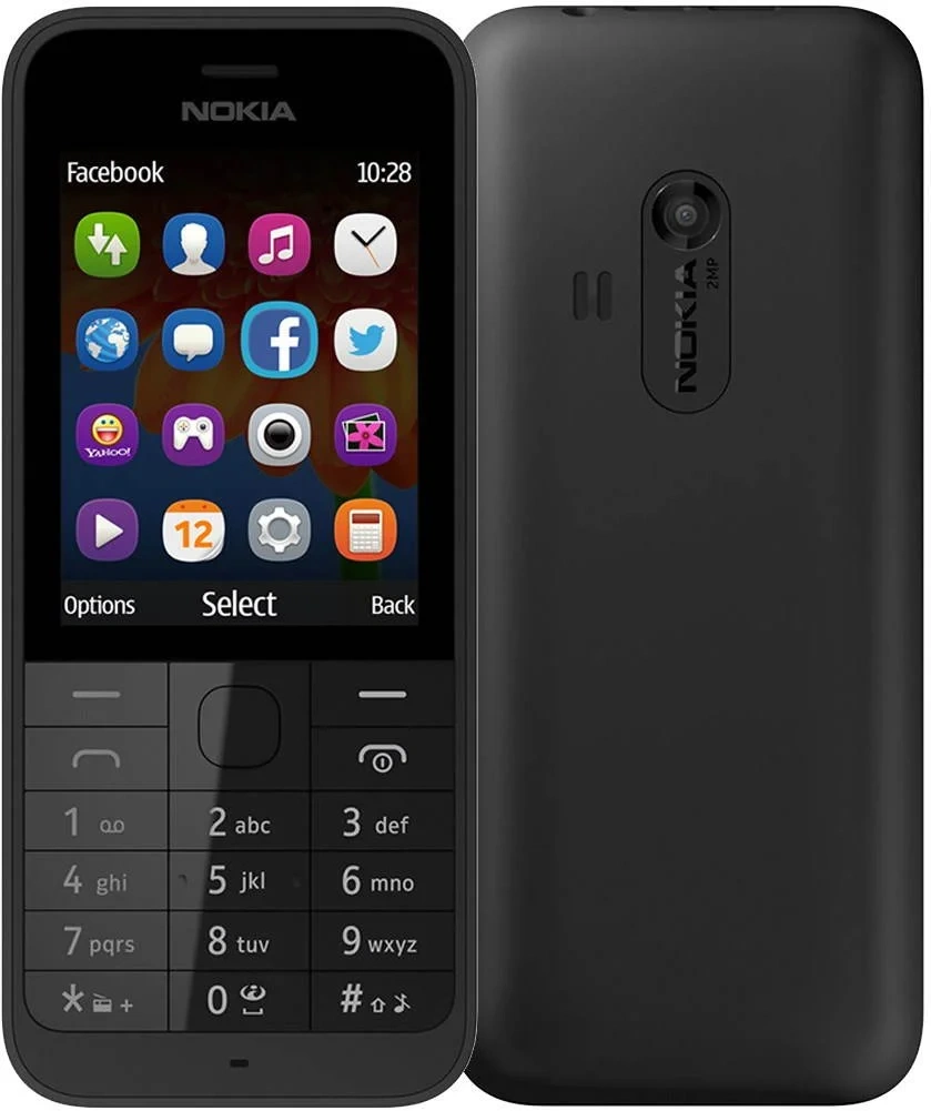 Nokia 220 Single SIM - senior mobil