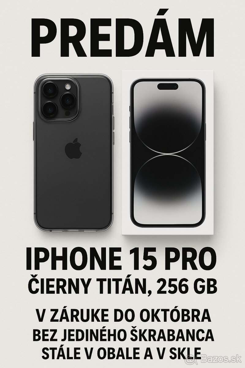 Iphone 15pro 256gb