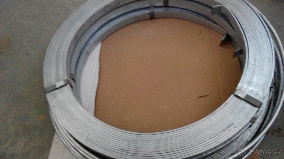 Uzemňovacia pásovina 30x4 - Fe/Zn kotúč 25,5 kg