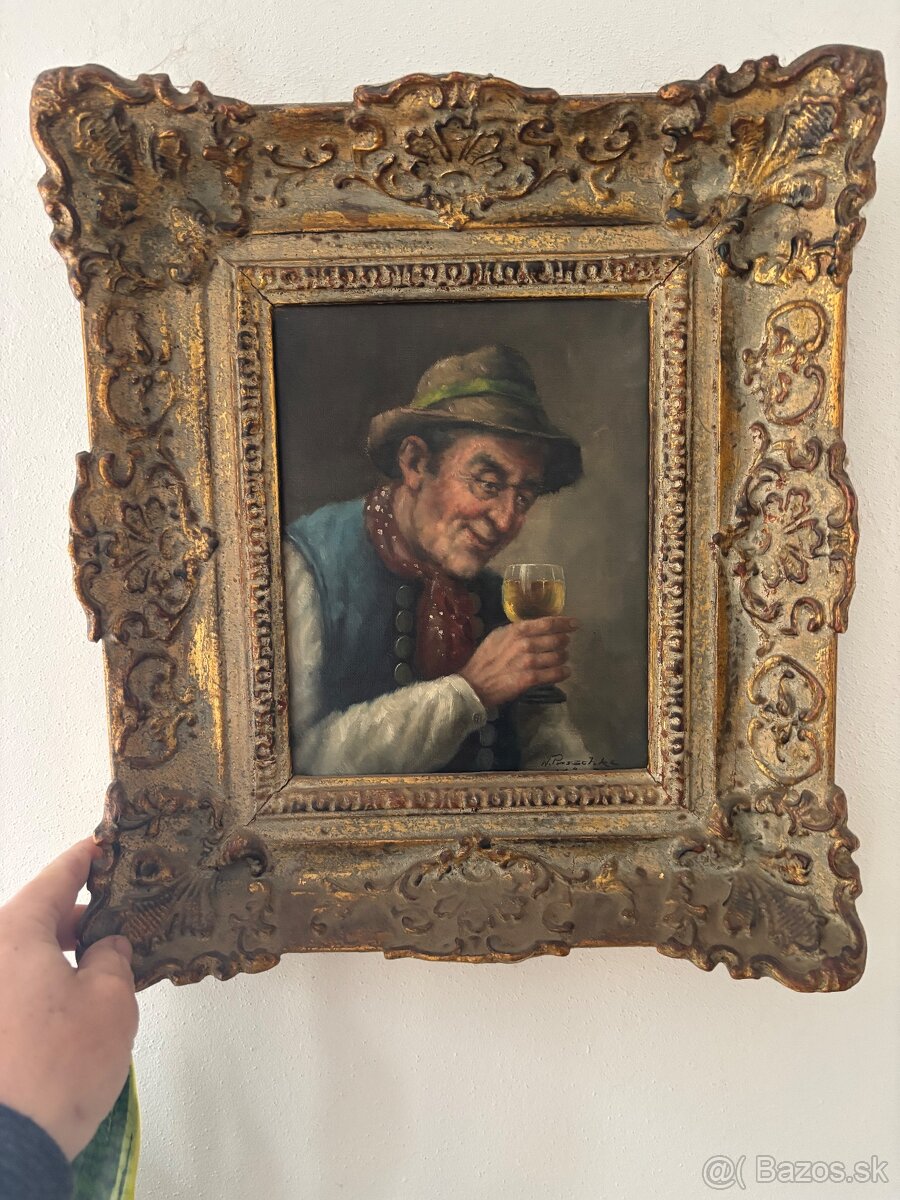 obraz olej na platne