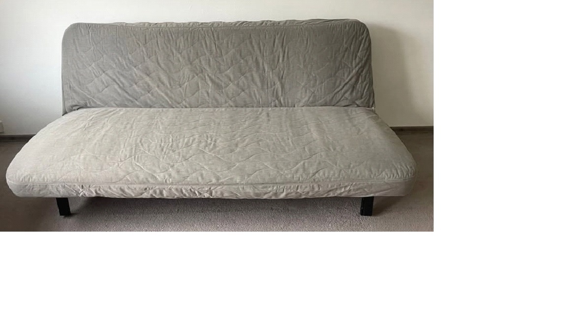 IKEA posteľ-pohovka pre 2 osoby.