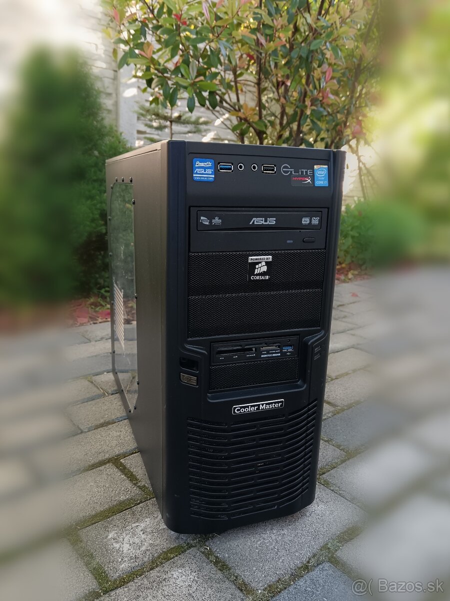 PCčko v cene 250e s intel i7 6jadro 3.7ghz a Nvidia GTX