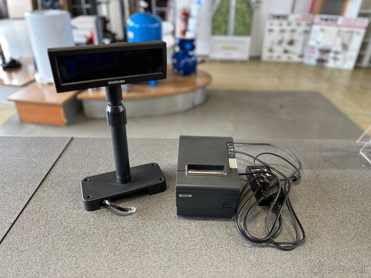 Display pre registračnú pokladňu E-Kasa EPSON