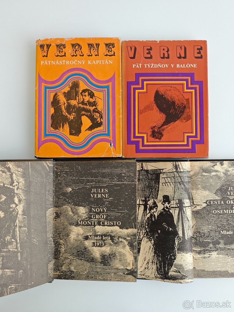 Jules Verne (4 knihy za 9€)