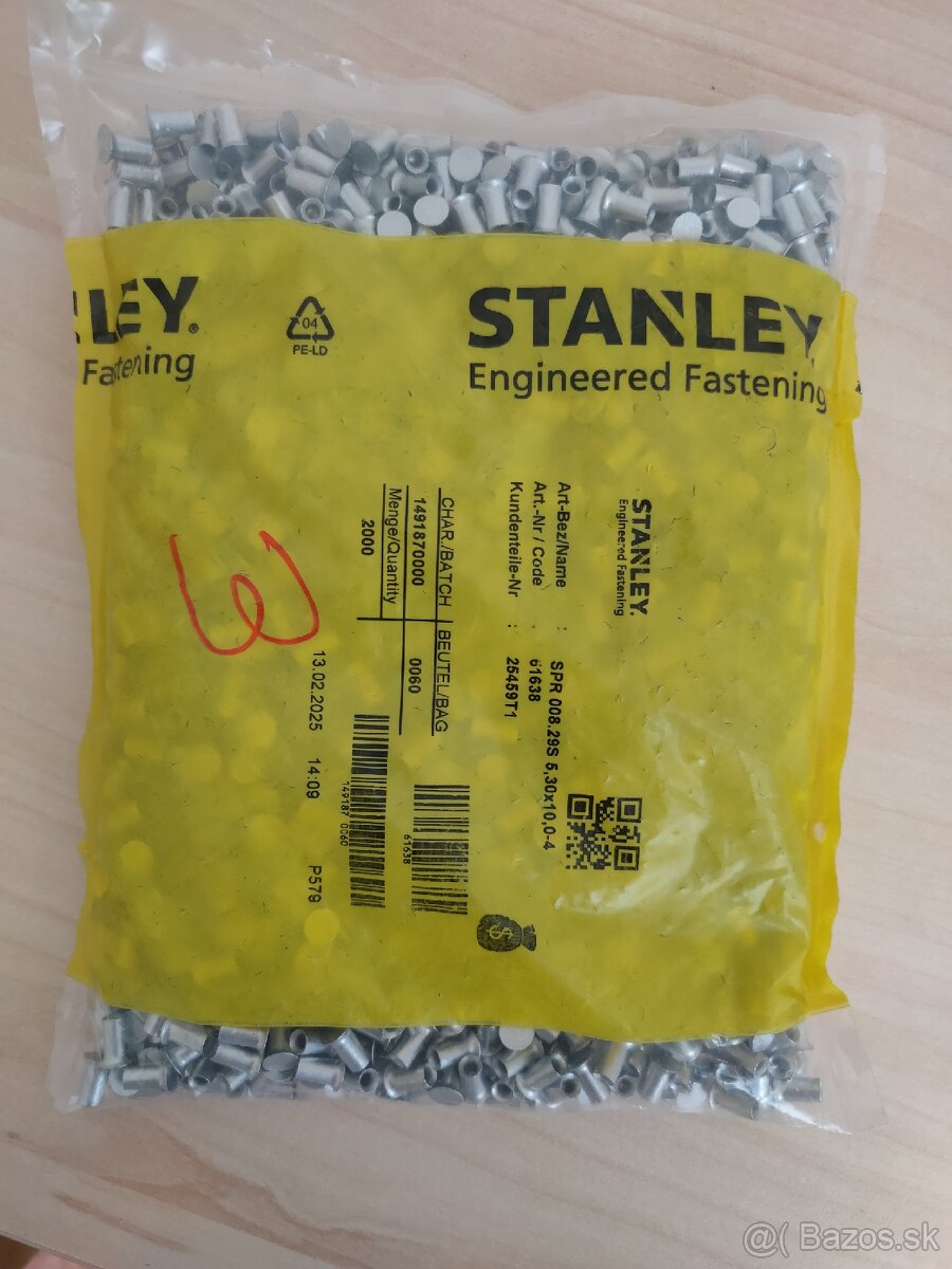Nitovacie spojky Stanley SPR 08-2.85-5.0x10.4