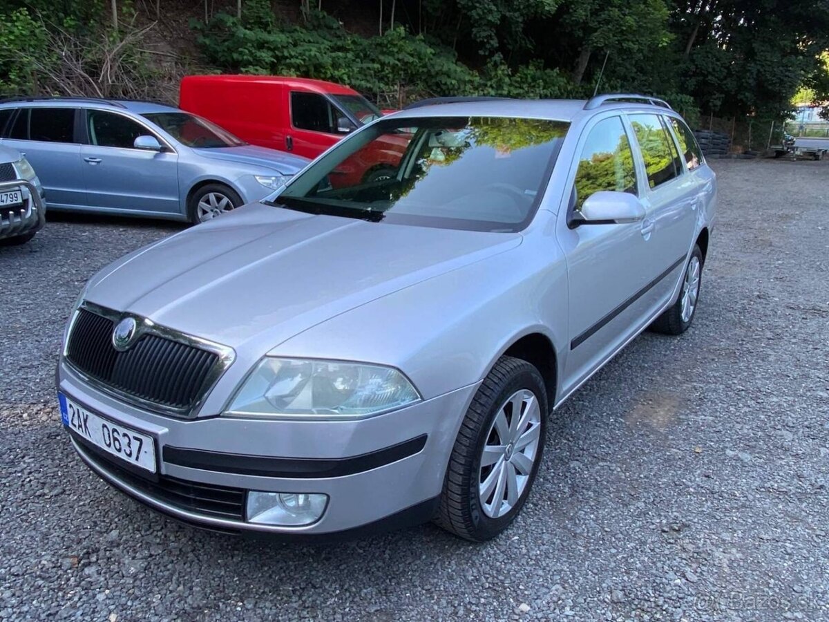 Škoda Octavia 2.0 TDI 103kW 4x4 tažné klima 2007 ČR STK 4/27