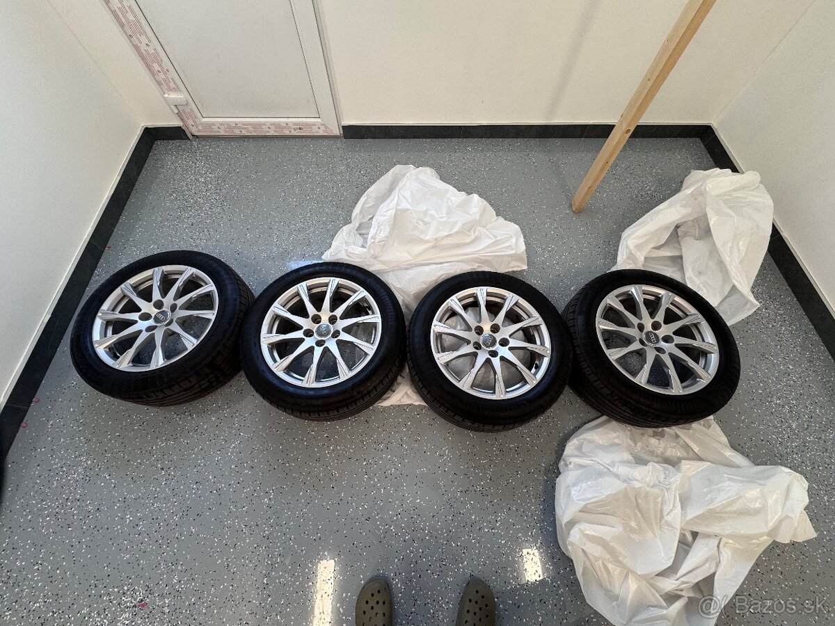 Audi R17 elektrony, 5x112, 225/50 R17 letné