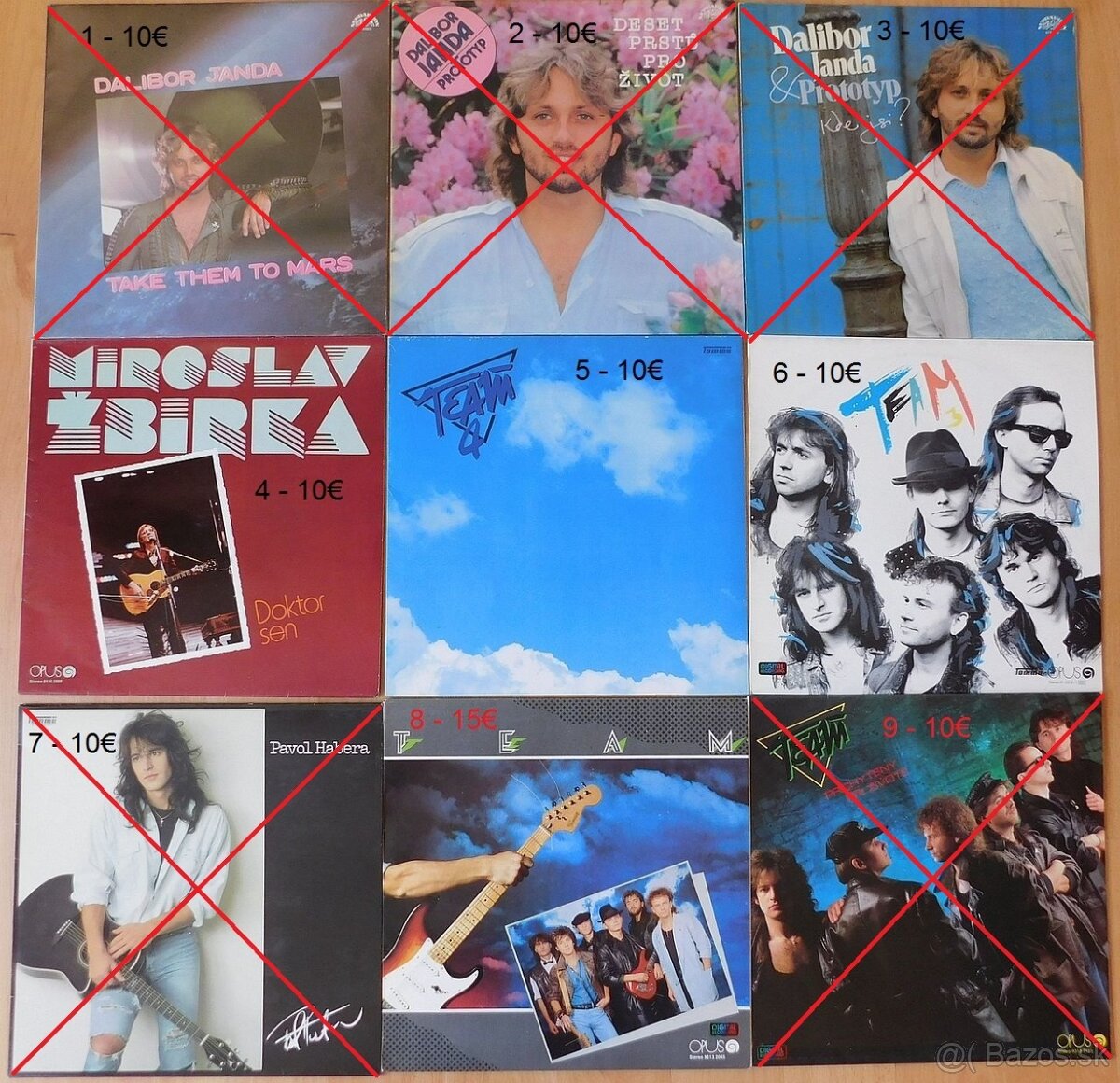 LP platne 3 - CZ-SK