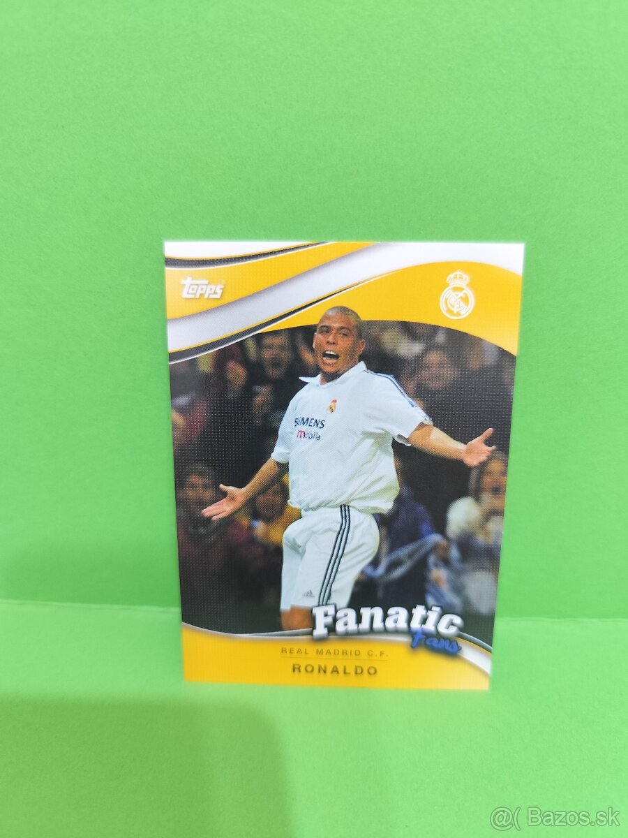 Topps Real Madrid Fanatic Fans Ronaldo Nazario 2024/25