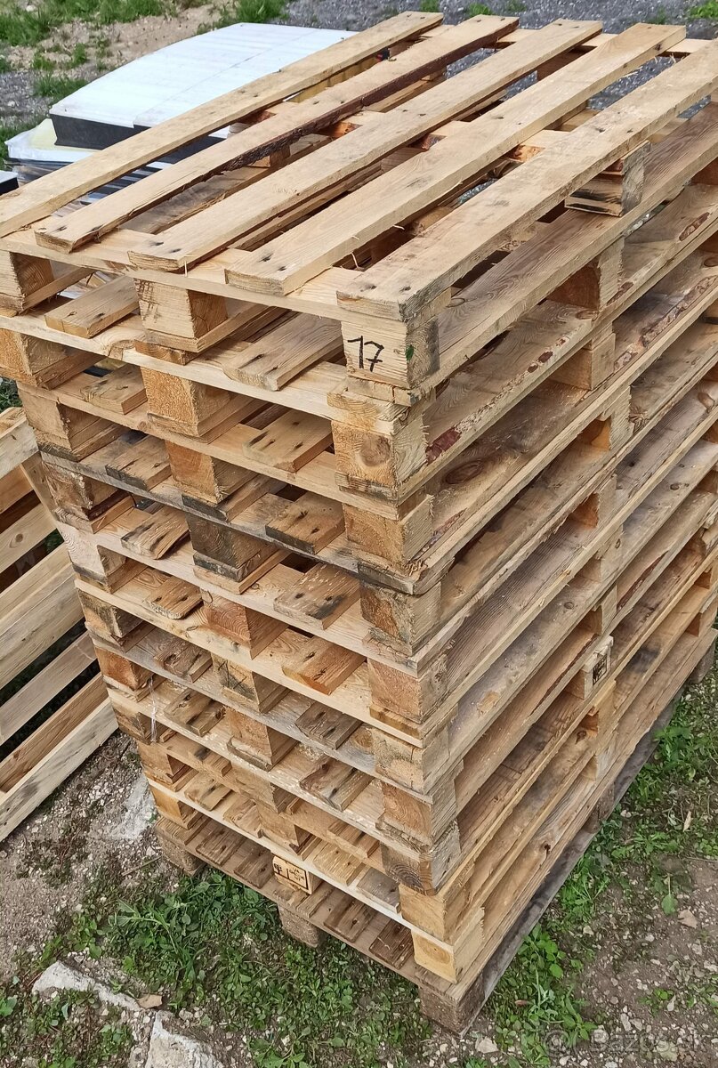 Palety svetlé 120 x 80