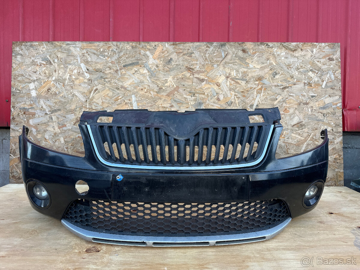 407. PŘEDNÍ NÁRAZNÍK: ŠKODA FABIA II FACELIFT 2010->