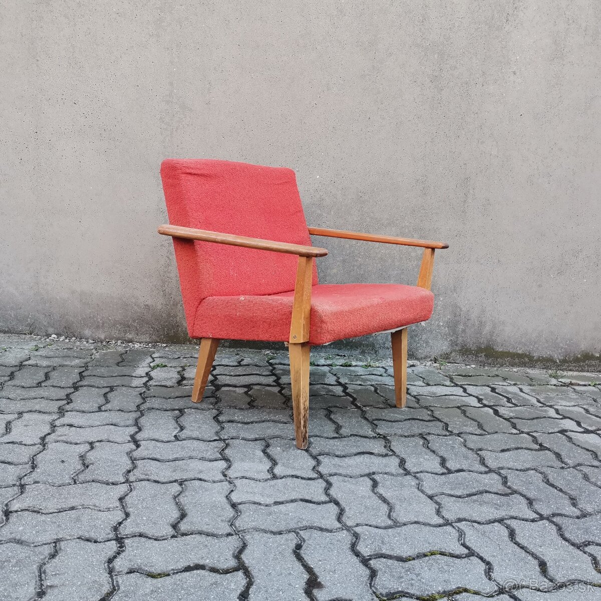 Retro kreslo Tatra Nabytok Jirak 1970 Vintage