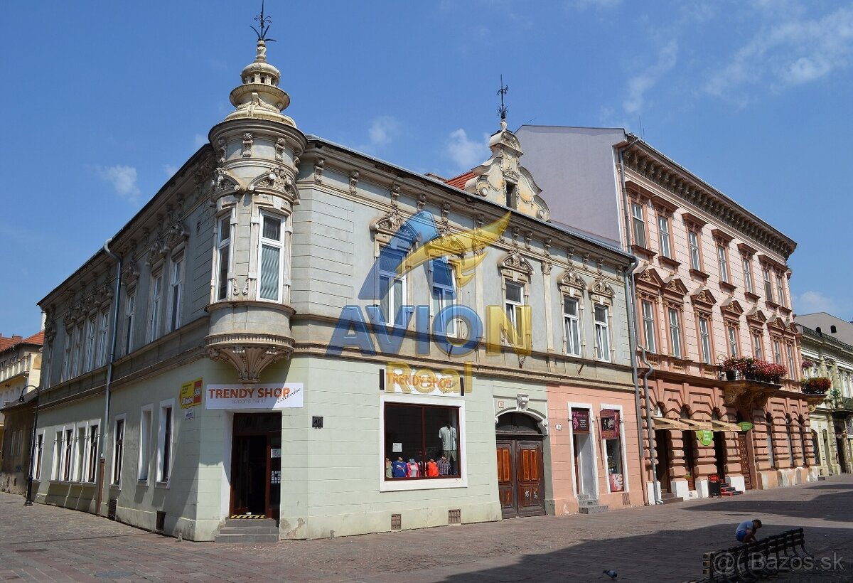 Predaj 3-izb byt, 86m2 historická budova, Košice centrum