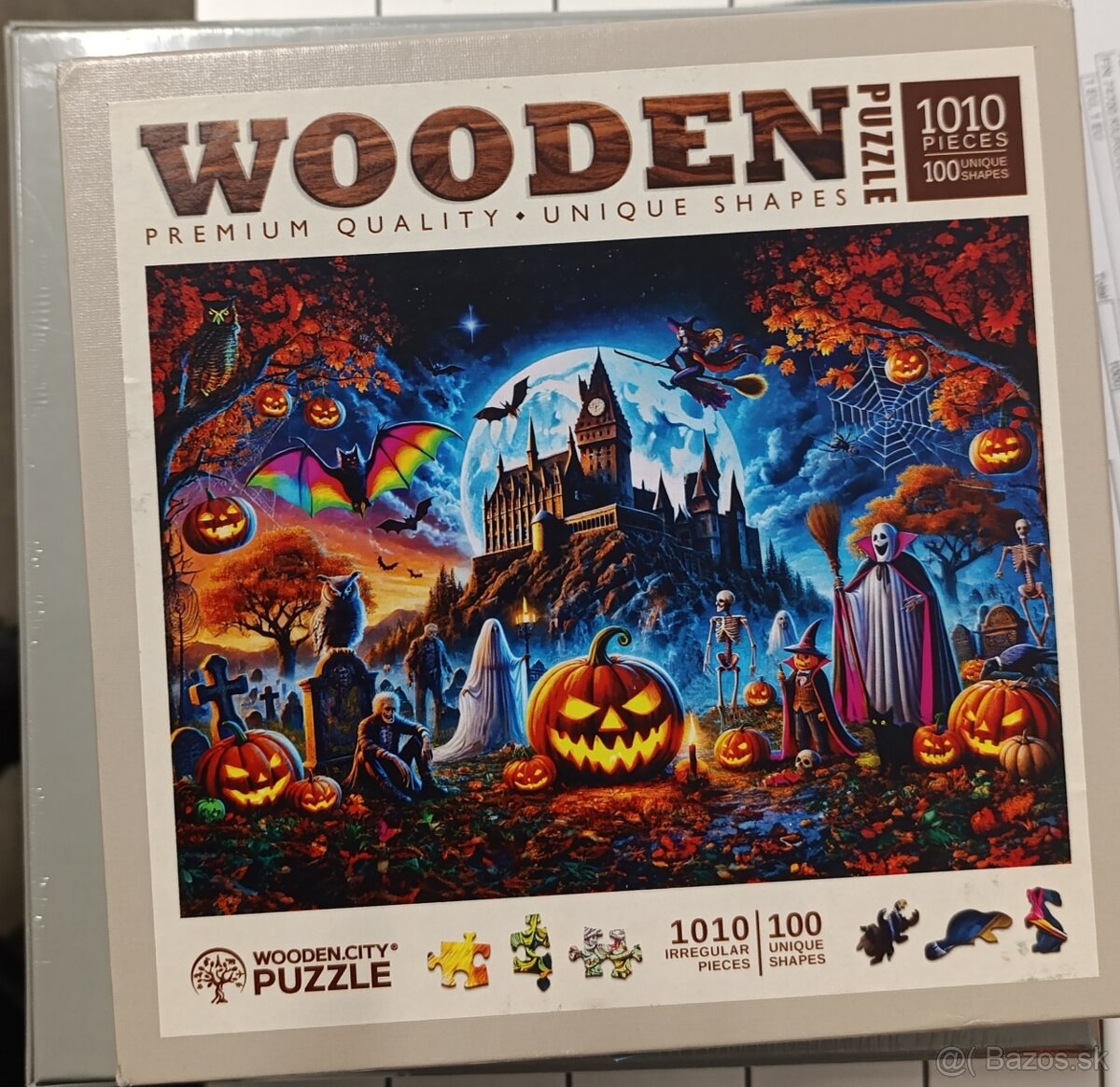 Drevené puzzle 1000