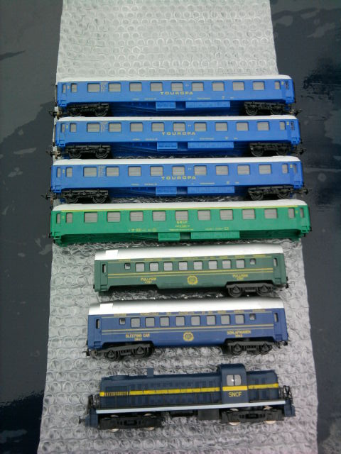 Staré Retro juhoslovanské VLÁČIKY-HO (H0)