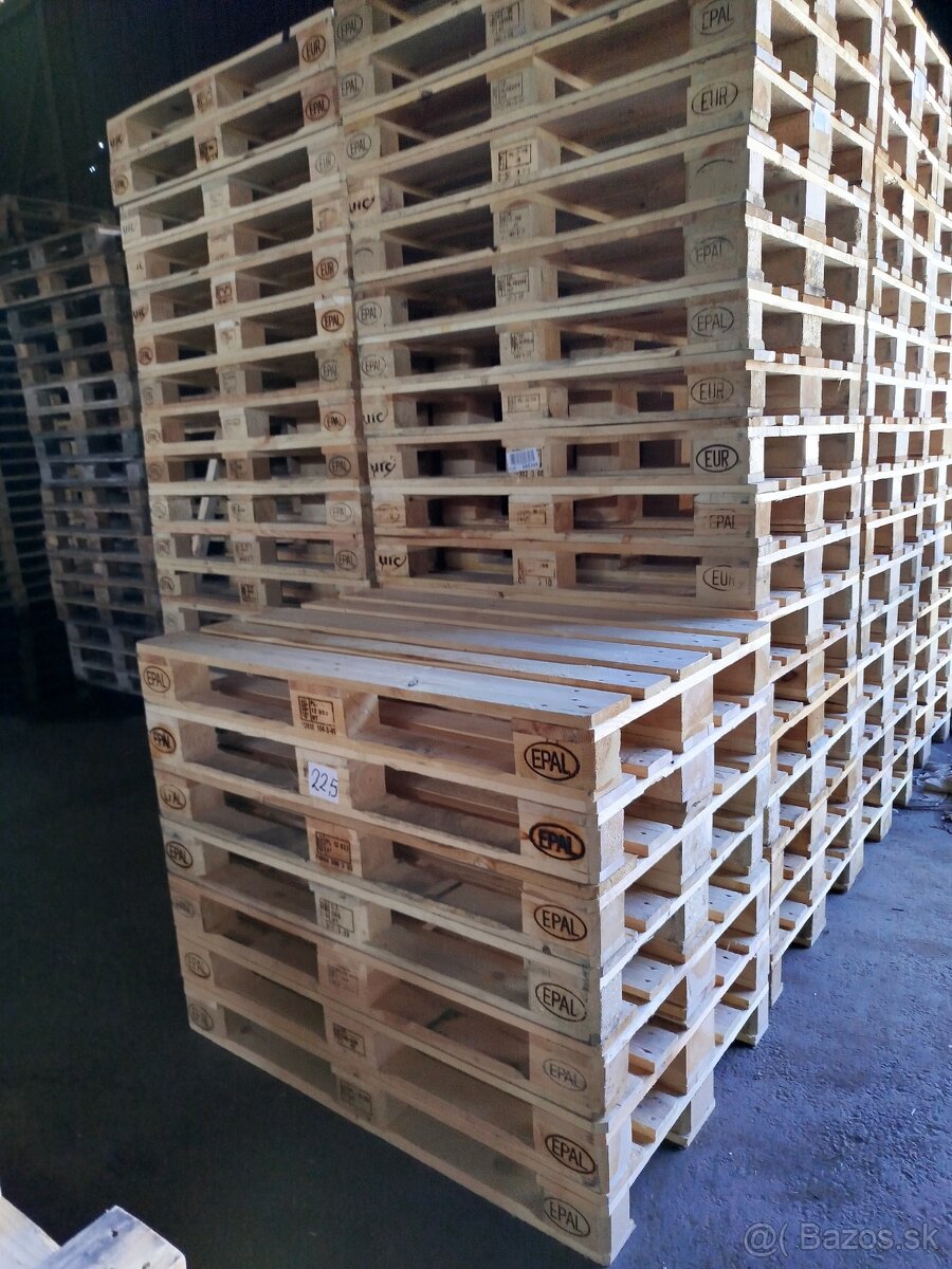 Predám palety-EUR-Ohradky