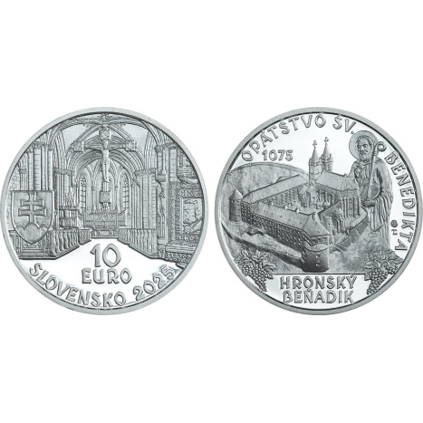 10€ minca v BK Benedikt. opátstvo