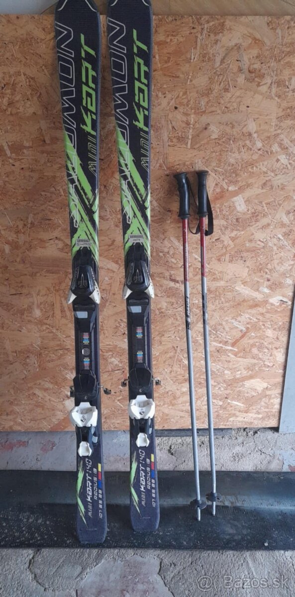 Lyže Salomon a lyžiarky Nordica