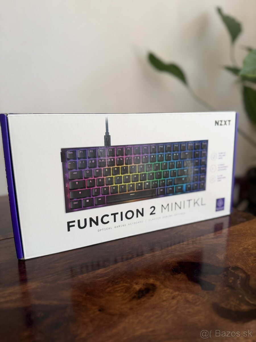 NZXT Function 2 MiniTKL gaming klávesnica NOVÁ