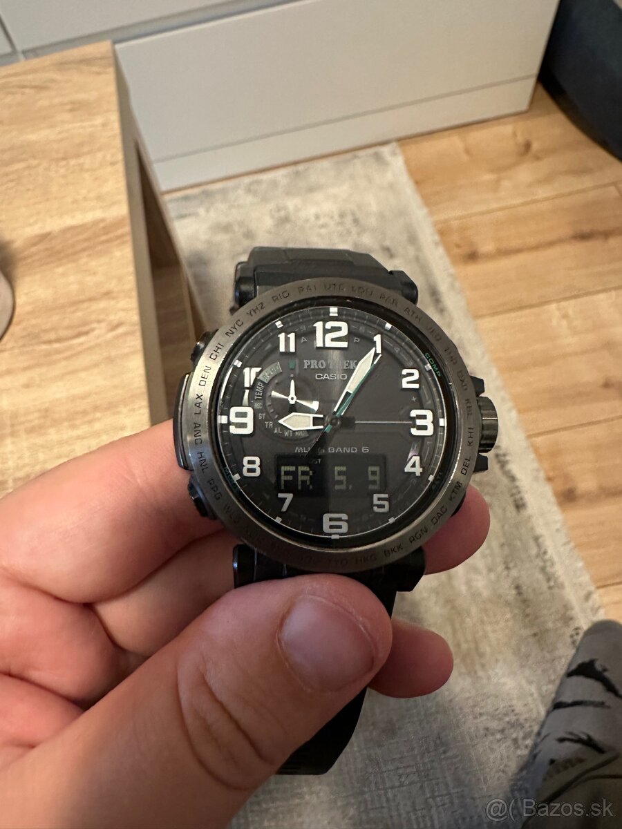 Hodinky CASIO PRW 6600Y-1 PROTREK Triple Sensor Version 3
