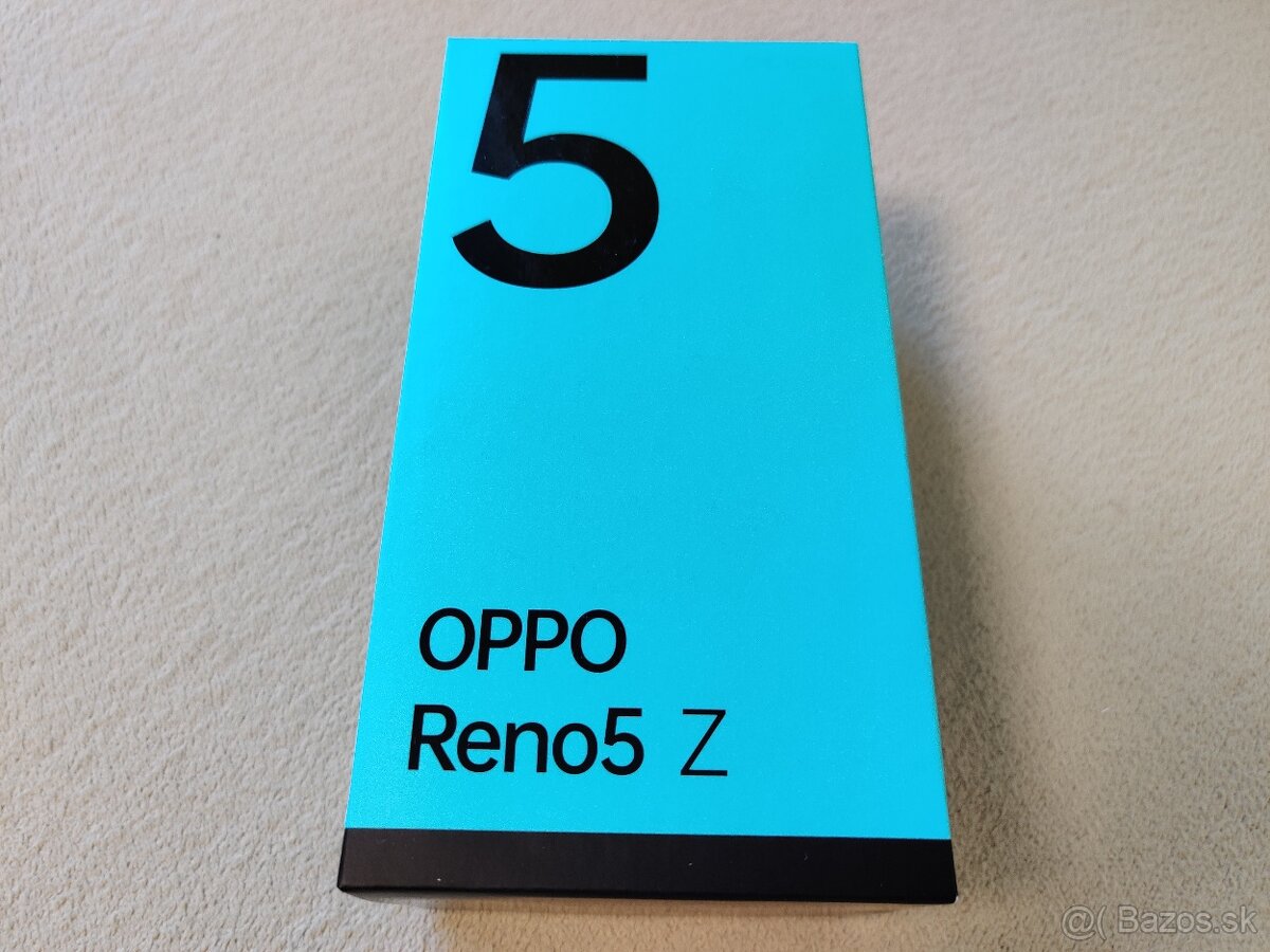Oppo Reno 5 Z. 8gb+6gb/128gb. Tmavá šedá metalíza.